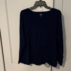 St. John's Bay Essential Tee in Deep Blue